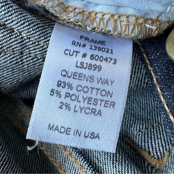 Frame Denim Le skinny de  Jeanne dark Blue - Picture 11 of 11